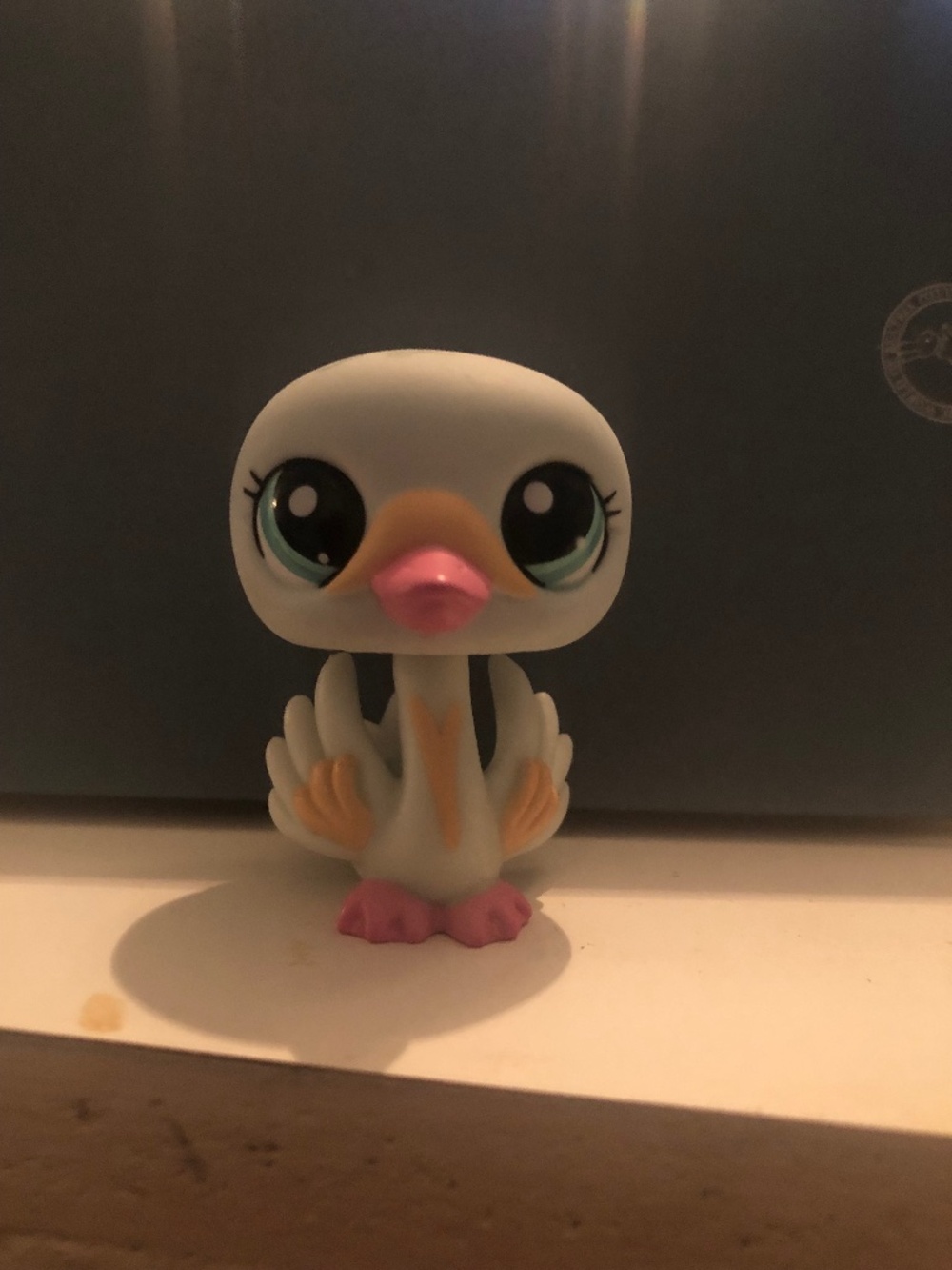 Littlest Pet Shop Swan #1734 gen 2